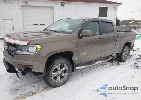 2015 Chevrolet Colorado Z71 from USA, damaged, VIN 1GCGTCE38F1237624